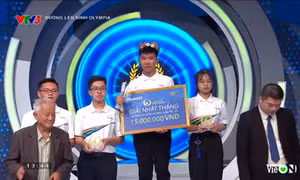 Chủ nhân vòng nguyệt quế Tháng Đường Lên Đỉnh Olympia gọi tên nam sinh Thanh Hóa