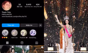 Tài khoản Instagram của Hoa hậu Thanh Thủy tăng đột biến lượt theo dõi sau đêm Chung kết