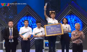 Nam sinh THPT chuyên ĐH Sư phạm xuất sắc vào cuộc thi Quý Đường Lên Đỉnh Olympia