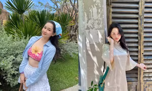 Trúc Anh "Mắt Biếc" lộ diện sau thời gian ở ẩn chữa bệnh, nhan sắc hiện tại ra sao?