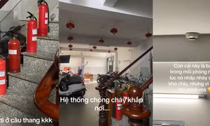 Chủ nhà trọ trang bị hệ thống PCCC xịn xò, nhận mưa lời khen từ dân mạng