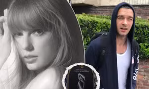 Phản ứng của Matty Healy khi biết Taylor Swift "đá xéo" mình trong album mới