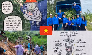 Giới trẻ cả nước hướng về miền Bắc, san sẻ khắc phục thiệt hại từ bão Yagi