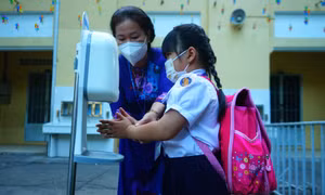 Sáng nay, hơn 800.000 học sinh TPHCM lần đầu đến trường trong năm học mới