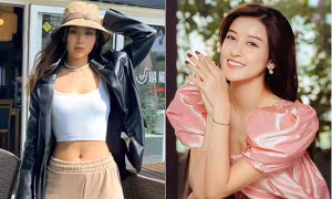 Huyền My diện váy hồng xinh như công chúa, Á hậu Diễm Trang mặc crop-top khoe eo thon sexy
