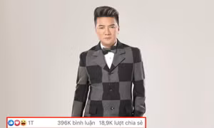 Giữa ồn ào tiền từ thiện, Đàm Vĩnh Hưng lần đầu tiên đạt "thành tích" này trên mạng xã hội