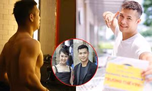 Running Man Việt Nam mùa 2: Trương Thế Vinh khoe cơ bắp cuồn cuộn, xứng danh "Voi Biển"