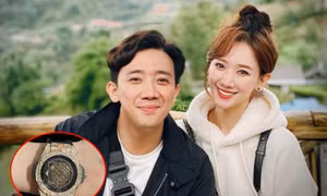 Trấn Thành chi gần 2 tỷ đồng mua đồng hồ đôi cho Hari Won sau khi "Bố Già" thắng lớn