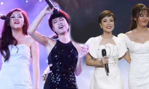 Uyên Linh bồi hồi hội ngộ cùng một sân khấu với Văn Mai Hương sau 11 năm "Vietnam Idol"
