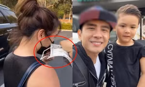 Đan Trường lần đầu xuất hiện cùng con trai và vợ cũ sau ly hôn, vẫn trao nhau cử chỉ ấm áp