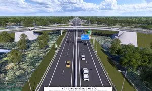 Ngắm phối cảnh đường Vành đai 4 TPHCM đoạn qua Bình Dương