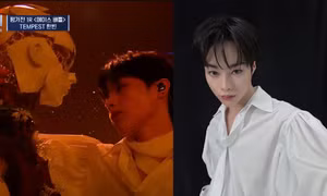 Road To Kingdom: Hanbin mang tiếng rao "xôi lạc xôi khúc", netizen "sốc" với nụ hôn