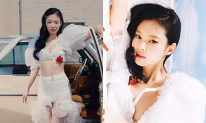 16 giây "Mantra" Jennie BLACKPINK gây sốt: Màu nào cũng chơi, tạo hình nào cũng chất