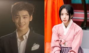 Cảnh Cha Eun Woo bị tạt nước viral nhờ Chae Soo Bin và cơn sốt When The Phone Rings