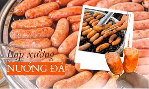 Lạp xưởng nướng đá được giới trẻ từ Bắc tới Nam săn lùng, đi đâu để "bắt trend"?