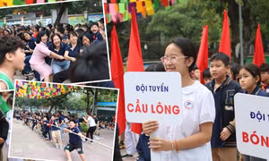 Hội khỏe Phù Đổng - Tiểu học Nam Thành Công: Tween hò reo vang trời, giúp sức cô giáo