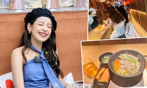 Fan Trung "rì-viu" quán phở tại Thượng Hải của Chi Pu: Thịt đầy ắp nhưng vẫn thiếu một điều