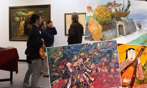 Hà Nội: Ngắm cảnh sắc và con người Việt Nam vừa quen vừa lạ trong "Triển lãm T5"