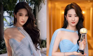 Lưu Diệc Phi tăng cân nhưng khí chất "thần tiên tỷ tỷ" không giảm, trở thành "Thị hậu" tại LHP Macao