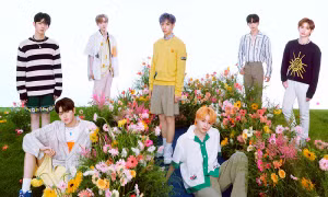 Bộ ảnh album mới đẹp như hoa của TEMPEST: Hanbin đứng center, nhuộm tóc cam nổi bật