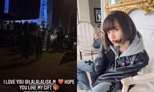 Lisa BLACKPINK dùng "ẩn thân chi thuật" nhưng vẫn bị fan phát hiện đang có mặt ở Mỹ 