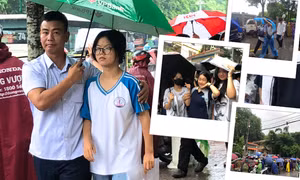 Đề thi Toán vào lớp 10 Hà Nội: Nhiều thí sinh gặp khó với một câu bài hình học