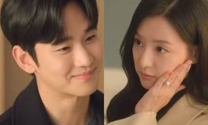 Queen of Tears tập 13: Hong Hae In "đánh dấu chủ quyền" với Hyun Woo khi tới ở cùng