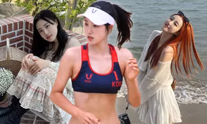 Nữ vận động viên gây sốt với làn da phát sáng: Ảnh đời thường đẹp không kém idol K-Pop