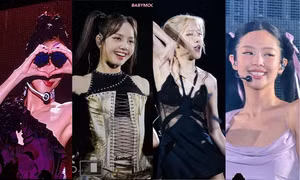 BLACKPINK mặc gì trong đêm diễn đầu tiên: Rosé diện váy "hạt dẻ" vẫn sang chảnh