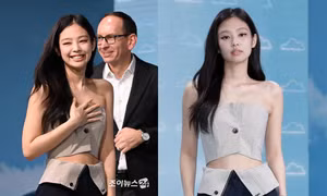 Lần xuất hiện với nhan sắc "chiếm spotlight" hơn cả siêu xe của Jennie (BLACKPINK)
