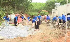 Hình ảnh đẹp của thanh niên xứ Thanh trên những nẻo đường quê