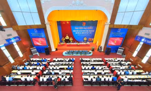 Toàn cảnh phiên trọng thể Đại hội Đoàn tỉnh Thanh Hoá nhiệm kỳ 2022-2027