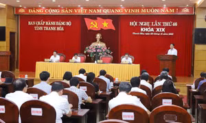 Thanh Hóa kết thúc hoạt động 26 Đảng bộ cấp huyện