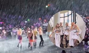 Biểu diễn hết mình bất chấp mưa đá, (G)I-DLE khiến dân mạng vừa xót xa vừa khâm phục