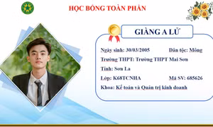 Giàng A Lử: Học viện Nông nghiệp Việt Nam thắp sáng ước mơ phục vụ quê hương