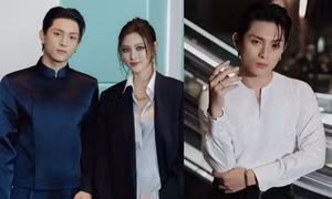 GREY D chụp hình với Baifern Pimchanok, Win Metawin khi sang Nhật giao lưu