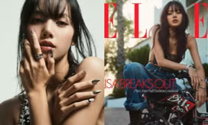 Lisa BLACKPINK thể hiện khả năng “bắn ảnh” cực đỉnh trên tạp chí ELLE Mỹ