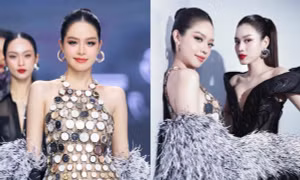 Đỗ Thị Hà, Thanh Thủy khoe sắc vóc đỉnh cao trong show của NTK Lê Thanh Hòa