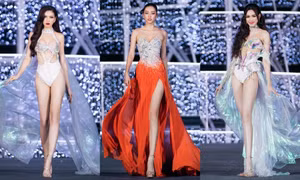 Người đẹp Biển Hoa hậu Việt Nam 2022: Đỗ Thị Hà, Tiểu Vy, Bảo Ngọc đọ chân dài miên man