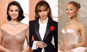 Thảm đỏ Oscar: Lisa thanh lịch, Selena Gomez khoe thân hình “đồng hồ cát”