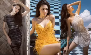 Á hậu Ngọc Thảo đẹp sang chảnh, gợi ý trang phục nổi bật cho mùa lễ hội cuối năm