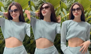 Hoa hậu Đỗ Thị Hà catwalk cực đỉnh, sẵn sàng cho thảm đỏ Chung kết Miss World Vietnam 