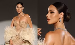 Ngắm thiết kế dạ hội được Lydie Vũ diện trong Bán kết Miss Supranational 2024