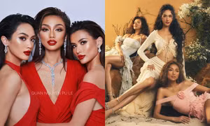 Cao Thiên Trang, Ngô Bảo Ngọc, Vũ Thúy Quỳnh hóa nàng tiên cá bắt trend "Em Xinh"