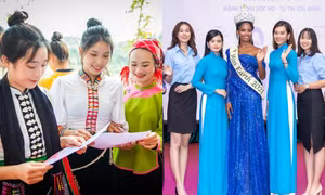Miss Earth 2021 Destiny Wagner hào hứng với cuộc thi Hoa hậu các dân tộc Việt Nam 2022