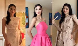 Trang phục 2 ngày đầu của Hoa hậu Ý Nhi tại Miss World 2025 được khen