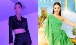 Miss Intercontinental 2022: Bảo Ngọc khoe chiều cao “chạm trần nhà” với set đồ lấp lánh