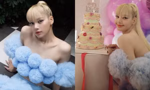 Bóc giá bộ váy “kẹo bông” gây chấn động được Lisa BLACKPINK diện trong ngày sinh nhật