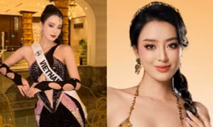 Miss Intercontinental 2024: Khánh Linh diện thiết kế mang phong cách Nghìn Lẻ Một Đêm