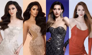 Thí sinh có chiều cao 1m80 xuất hiện tại cuộc thi online Miss Cosmo Vietnam 2023